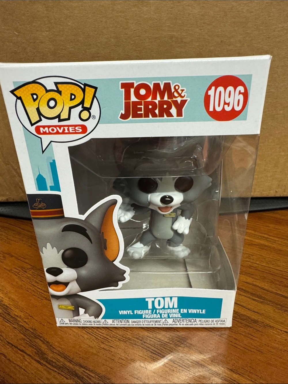 Funko Pop! Tom (Tom & Jerry) Gray and White Vinyl Figure #1096